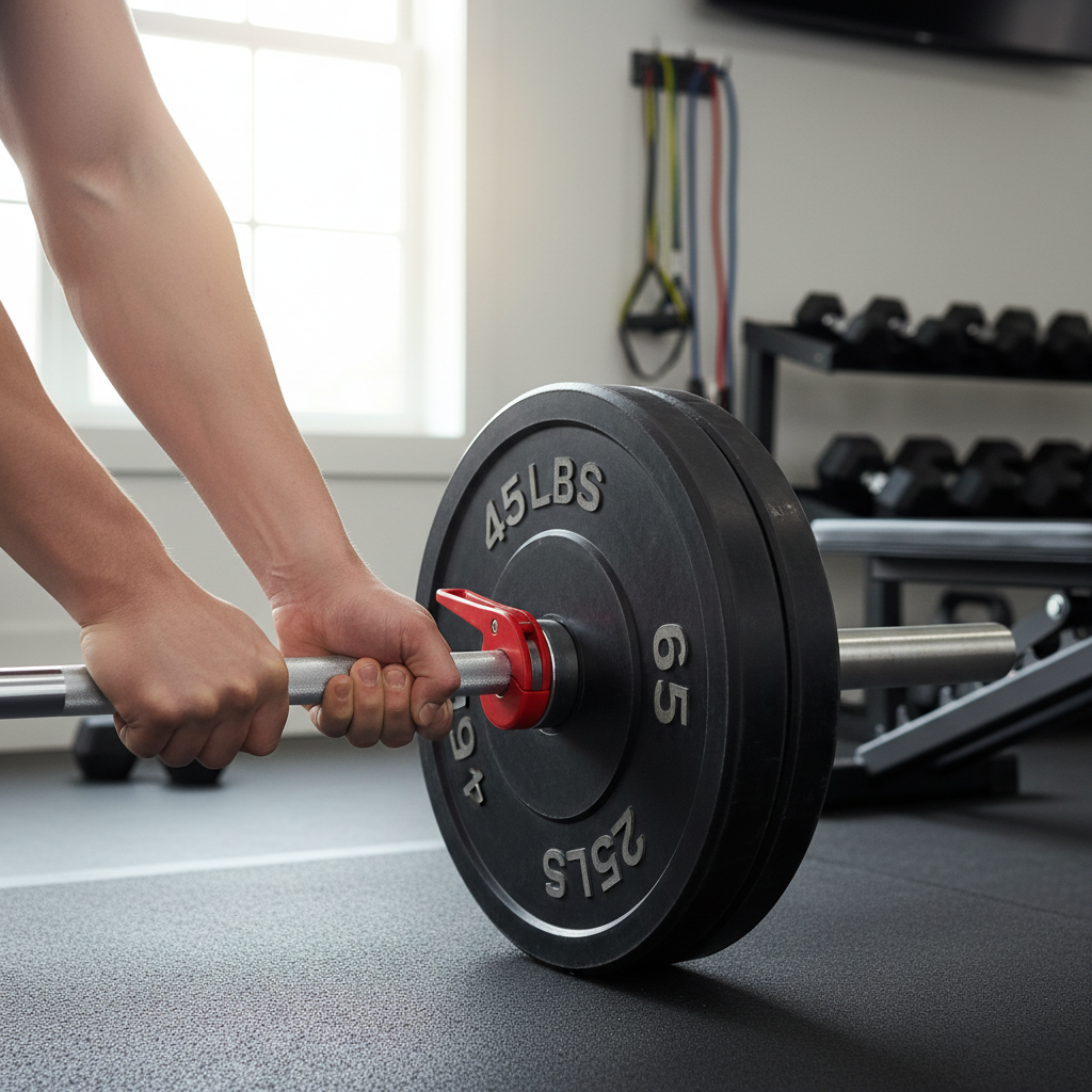 What a Loose Plate Cannot Do: High-Load Barbell Work, Where Olympic Barbell Collar Weightlifting Safety Tips Take Over