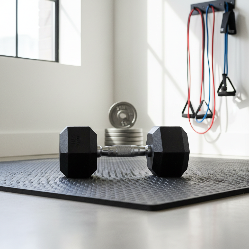 You Only Have Dumbbells — Here's How a Dumbbell to Barbell Converter Changes Your Home Strength Training