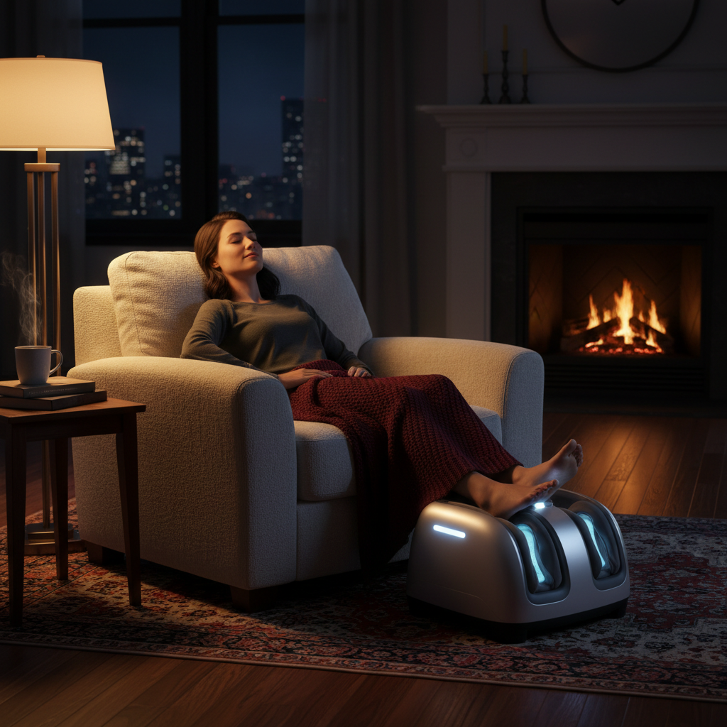 Sitting All Day Wrecks Your Leg Circulation — This Is What Consistent Heated Foot Massager Use Can Change