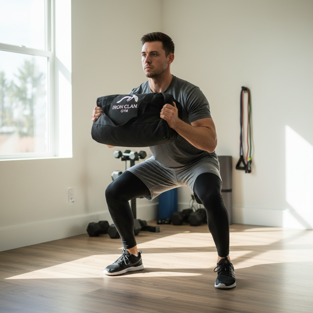 Your Gym Routine Has a Weak Spot — Sandbag Training Full Body Strength Workout Fixes It