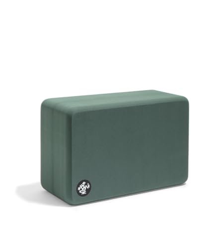 Foam Yoga Block - Recycled EVA Foam Block with Ergonomic Support, Yoga Equipment, Home Gym Accessory, & Pilates Tool, Lightweight for Travel, High Density, Comfortable Edges