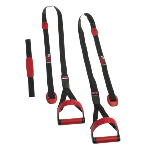 Jungle Gym XT Body Weight Suspension Trainer System + Resistance Training Metal Mounts + Jungle Gym Extension Strap Bundle - view 2