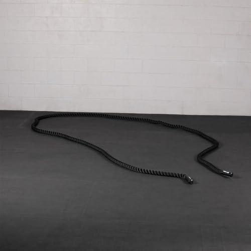 Battle Rope 30ft x 2in, Poly Dacron Heavy Rope for Home Gym Conditioning Workouts, Cross-Train, Strength Training Exercises - view 4