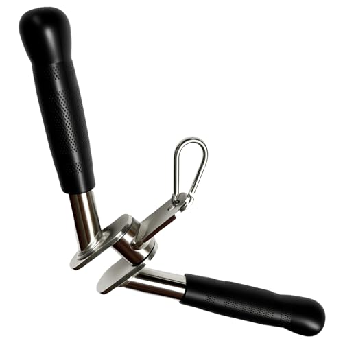 Barbell Lat Pull Down Tricep Press Down Cable Attachment - view 6