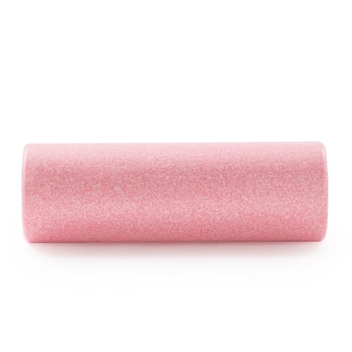 18" Pink High-Density Yoga Foam Roller - view 2