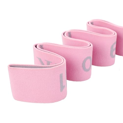 11 Loops Stretch band - Yoga, Pilates, Ballet, and Physical Therapy Stretching strap for Flexibility, Leg Stretching, and Exercise - Durable Stretching equipment for Dance and Fitness - view 6
