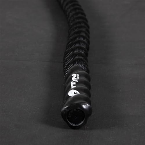 Battle Rope 30ft x 2in, Poly Dacron Heavy Rope for Home Gym Conditioning Workouts, Cross-Train, Strength Training Exercises - view 6