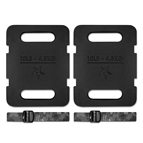 Rucking Weight Plate, Cast Iron Backpack Training Weight