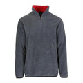 Men’s Quarter Zip Thermal Fleece Pullover Long Sleeve Sweatshirt Mid Weight Sweater in 9 Colors