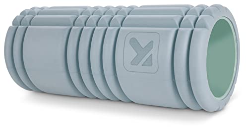 Performance Therapy Grid Patented Multi-Density Foam Massage Roller (80% Recycled) Exercise, Deep Tissue Muscle Recovery - Muscle Pain&Tightness, Improves Circulation (13"), Blue