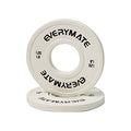 Change Weight Plates 1.25LB 2.5LB 5LB Set Fractional Plate Olympic Bumper Plates for Cross Training Bumper Weight Plates Steel Insert Strength Training Weight Plates