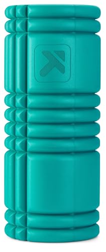 Grid Patented Multi-Density Foam Massage Roller for Exercise, Deep Tissue and Muscle Recovery-Relieves Muscle Pain & Tightness, Improves Mobility &Circulation, Teal, 13 Inch (Pack of 6)
