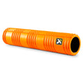 PERFORMANCE THERAPY GRID Patented Multi-Density Foam Massage Roller Exercise Deep Tissue Muscle Recovery - Relieves Muscle Pain & Tightness, Improves Mobility & Circulation (26"), Orange