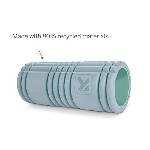 Performance Therapy Grid Patented Multi-Density Foam Massage Roller (80% Recycled) Exercise, Deep Tissue Muscle Recovery - Muscle Pain&Tightness, Improves Circulation (13"), Blue - view 4