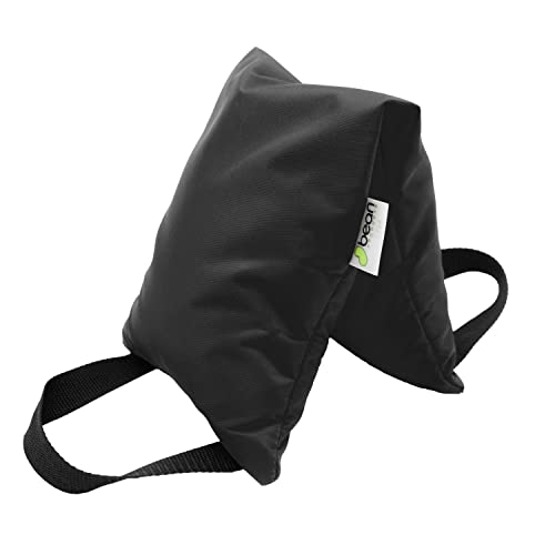 Yoga Sand Bags for Working Out - Reinforced Nylon Fabric Exercise Weight Bag with Double Handles for Secure Grip - Weighted Fitness Equipment for Yoga, Pilates & Training - Made in USA, 10 lbs