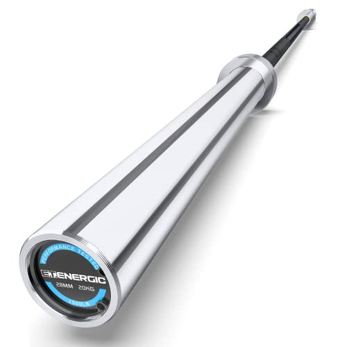 Olympic Barbell 7FT 45LB, 1500LB Capacity, 2-Inch Weight Bar