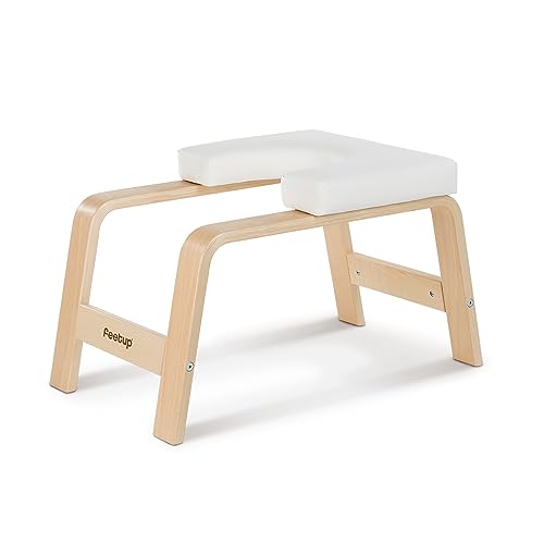 The Original Yoga Headstand Bench, Vegan Handstand Trainer Bench and Stand, Strength Training Inversion Equipment for Relaxation and Strength, Includes App & Starter Kit, #1 Worldwide