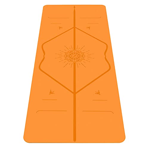 Special Yoga Mat - Patented Alignment Design, Ultimate Grip