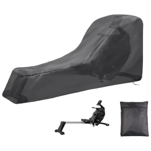 Rowing Machine Cover for Peloton Row Ultimate Package 2022-pr, Waterproof Fitness Equipment Cover Indoor Outdoor Rower, Oxford Fabric Protective Cover with Adjustable Drawstring