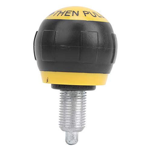 Pull Pin Spring Knob, EcoFriendly Handle (Black Yellow) - view 4