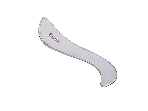 Stainless Steel Gua Sha Muscle Scraper Tool, Scraping Massage Tools, Physical Therapy Tools, GuaSha Massage Scraper Tool, IASTM Tools Great Soft Tissue Metal Massage Tool(51)