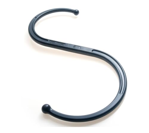 The Pressure Positive Co. Backnobber II Massager Cane, Charcoal Black