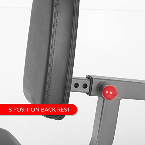 Heavy Duty Adjustable Rotary Leg Extension and Curl Machine Features A 12 Position Adjustable Thigh Pad and 20 Position Adjustable Press Arm - view 3