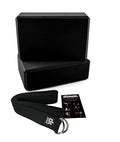 Yoga Blocks and Strap Set - Foam Bricks 9x6x4 and 8FT Yoga Belt Metal D-Ring - High Density Premium Quality