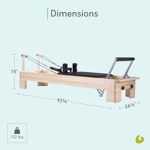 Studio Reformer with Revo Footbar, Pilates Reformer Machine - view 3