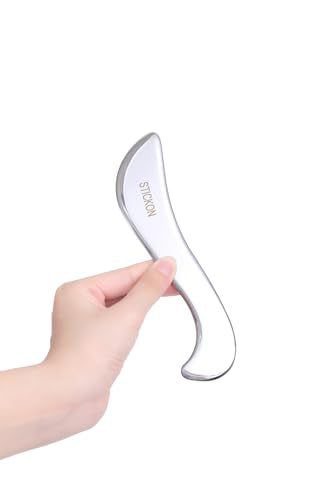 Stainless Steel Gua Sha Muscle Scraper Tool, Scraping Massage Tools, Physical Therapy Tools, GuaSha Massage Scraper Tool, IASTM Tools Great Soft Tissue Metal Massage Tool(51) - view 3