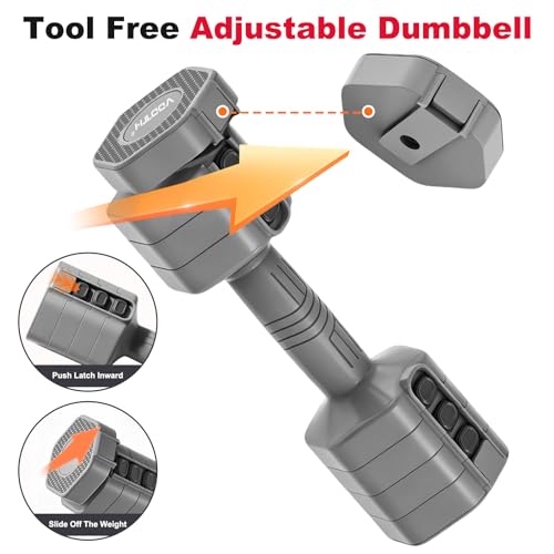 Adjustable Dumbbell Set,5/10 LB Pair Weights Dumbbells for Women at Home - view 2