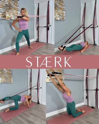 Pilates Suspension Training System - Premium Resistance Training Kit - At-Home Pilates for Strength & Flexibility - Resistance Bands Set for Home Gym, Travel, and Outdoors - view 6