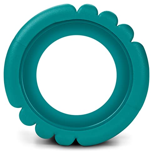 Grid Patented Multi-Density Foam Massage Roller for Exercise, Deep Tissue and Muscle Recovery-Relieves Muscle Pain & Tightness, Improves Mobility &Circulation, Teal, 13 Inch (Pack of 6) - view 3