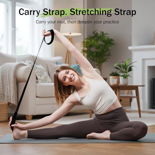 Yoga Mat Strap, Adjustable Soft Cotton Carrier - view 5