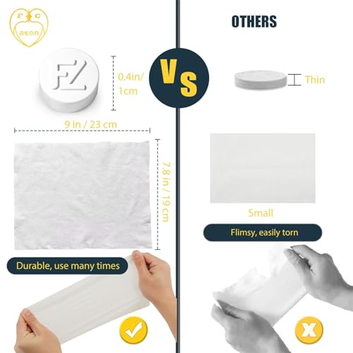 Compressed Towel Tablets 500 Pcs Disposable Face Towel With 4 Dispenser Bottles Cloths Camping Hiking Outdoor Gear Family Travel Gym Workout Fitness Emergency Use Portable Washcloths(Blue) - view 5