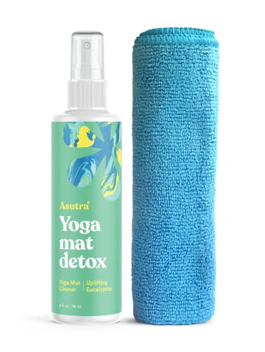Yoga Mat Cleaner Spray (Uplifting Eucalyptus), 4 fl oz