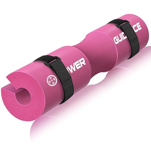 Barbell Squat Pad - Neck & Shoulder Protective Pad - Great for Squats, Lunges, Hip Thrusts, Weight Lifting & More - Fit Standard and Olympic Bars Perfectly
