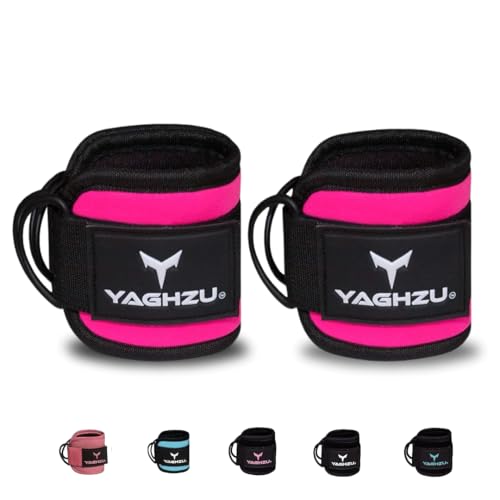 Adjustable Gym Ankle Straps for Cable Machines Women & Men, Glute Kickbacks
