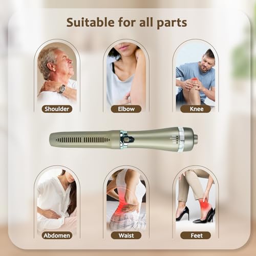 11.0 Terahertz Wand Heating Massage Device for Home and Travel Use(Gold) - view 5