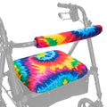 Universal Rollator Walker Seat and Backrest Covers (Tie-Dye)