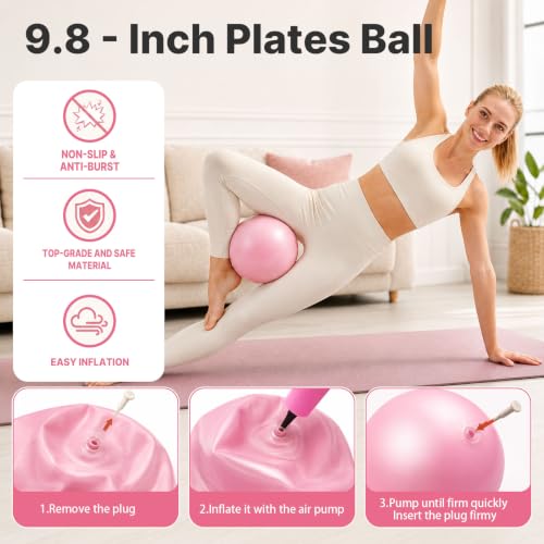 Pilates Kit for Home Workouts - 21 PCS Pilates Equipment Set for Women - view 5