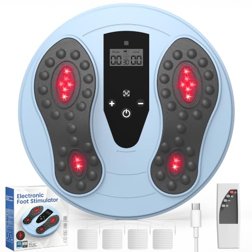 Cordless Foot TENS EMS Stimulator Rechargeable Foot Massage Machine