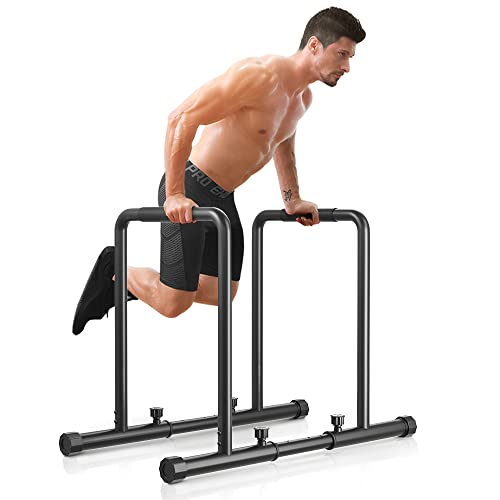 Adjustable Dip Bar- 1100LBS Dip Station Portable Functional Fitness - view 4