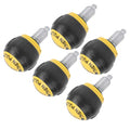 Pull Pin Spring Knob, EcoFriendly Handle (Black Yellow)
