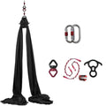 Durable Aerial Silks Starter Kit with 11-Yard Yoga Hammock & Hardware