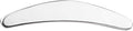 Medical stainless steel gua sha muscle scraper tool-sickle shape