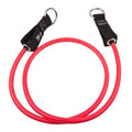 Resistance Training Power Tube, Natural Rubber Exercise Band for Strength Training, Stretching, Yoga, Pilates & Full Body Workouts, Carabiner Loop Design