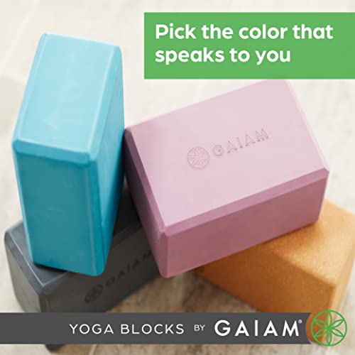 Yoga Block - Supportive Latex-Free Eva Foam - Soft Non-Slip Surface with Beveled Edges for Yoga, Pilates, Meditation - view 3