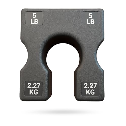 2.5 LB and 5 LB Weight Stack Add On – Weight Stack Adapter Plate for Home Gym & Exercise Machines, Add Resistance to Weight Stack, Incremental Weight Adjustments for Improved Strength Training Results