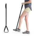 Premium Leg Lifter with Hand Strap and Foot Loop, 35 Inch
